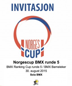 Invitasjon NC5 30-08 2015 Sola BMX